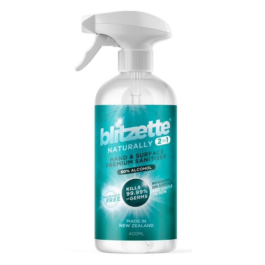 Blitzette Hand & Surface Sanitiser Spray 400ml